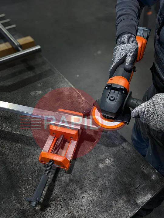71221761000  FEIN CCG 18-115-12 PD AS Cordless 115mm 18V Angle Grinder, with Paddle Switch (Bare Unit)